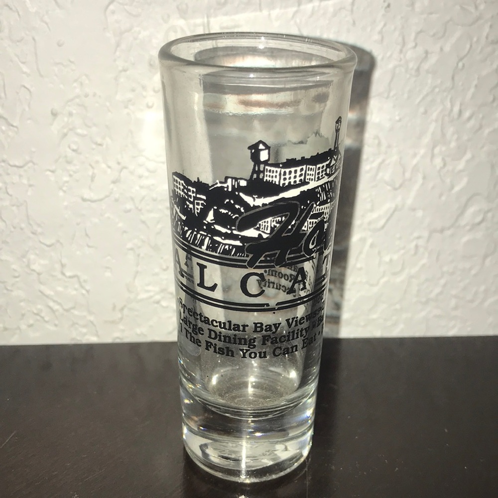 Hotel Alcatraz shot glass